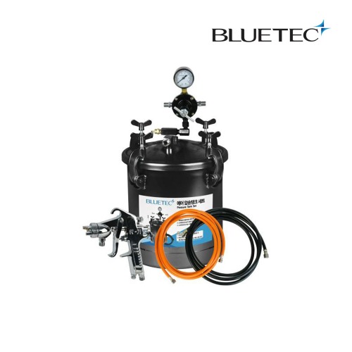 블루텍 에어압송탱크세트 BT8312 SET(R77-2.5mm) 압력 도장 스프레이건 - 교성이엔비