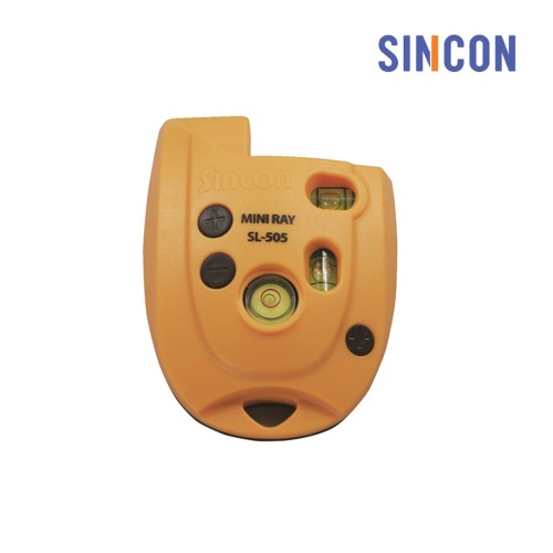 신콘 레이저수평 SL-505 (마우스형) 레벨기 수직수평 자석내장 - 교성이엔비